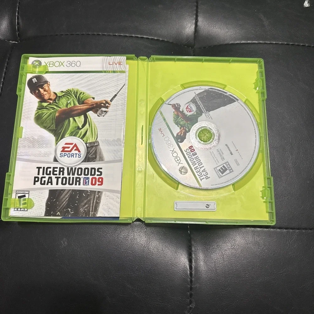 Tiger Woods Lot PGA Tour 09;11;12;&13 Masters - Microsoft Xbox 360 Same Day Ship
